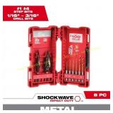 Shockwave Titanium Step Bit Set (8-Piece)