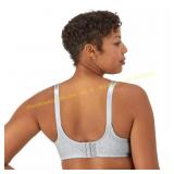 Beige Bali Double Support Wireless Bra 42C