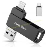 MFi 512GB USB Flash Drive for iPhone Black
