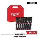 Shockwave 1/2 in Drive Socket Set (14-Pc)