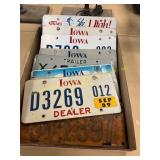 Flat of License Plates