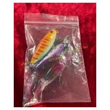 3in Minnow Pencil Fatty Shapes Colored Lure Set