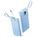 10000mAh Portable Charger with Cords