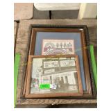 Assorted Pictures, wall mirror