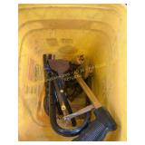 Bucket of tools and hardware