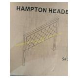 Hampton headboard twin xl (gray)