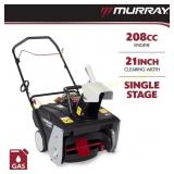 Murray Flurry 21" 208cc Gas Snow Blower