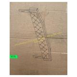 Resident king upholstered headboard (grey)