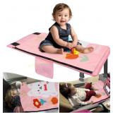 Kids Airplane Bed with Quilt, Pink