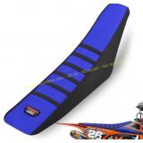 Dirt Bike Seat Cover - Gripper Black-Blue