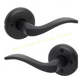 Sedona Matte Black Reversible Round Handle