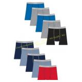 Hanes Boys Boxer Briefs Pack, Lightweight Sz M