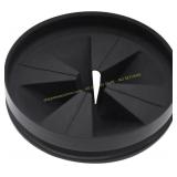 InSinkErator Splash Guard, 3 3/8" Black