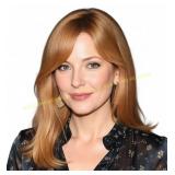 SevenColors Strawberry Blonde Wigs with Roots