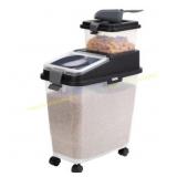 Mighty Tuff 3-Piece Wheeled Pet Food Storage