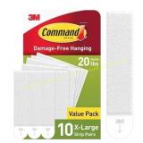 Command 20 lb XL Strips - 10 Pairs