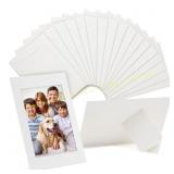 50-Pack Cardboard Frames with Easel, White 4x6
