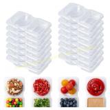 15-Set Reusable Snack Containers with Lids