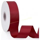 Burgundy 1.5" x50yd Grosgrain Ribbon