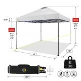 10x10 Centerlok Canopy 150D White