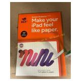 2-pk screen protector, wooden rings