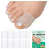 Aloe Vera Toe Caps Open Toe Sleeves (10pcs)