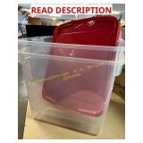 2ct Homz Storage Totes Unknown Size