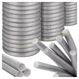 Caulk Saver Foam Backer Rod, Gray 3/8" Ft