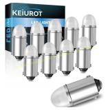 Keiurot 1893-1895 BA9S LED Bulb 12V 10-Pack
