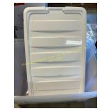 Clear 3-pk plastic container set