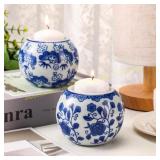 Soaoo 2 Pack Tealight Holders, 1.85x2.75