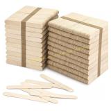 WISYOK 1500 Pcs Wooden Popsicle Sticks, 6"