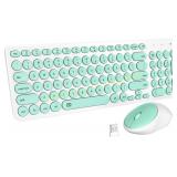 FD Wireless Keyboard & Mouse 2.4GHz - Mint