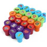 Zoo Animal Stamps for Kids - Self-Inking