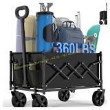Collapsible Wagon Cart, 360lb Capacity