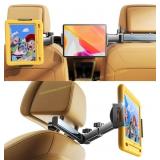 LISEN iPad Holder Car Mount 3-in-1 Backseat