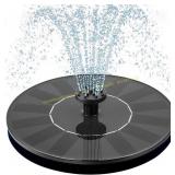 Mademax 1W Solar Bird Bath Fountain Pump