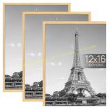 upsimples 12x16 Frame 3 Pack, Scratch-Proof
