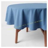 70" Round Cotton Tablecloth   Threshold Solid