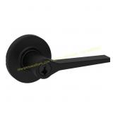 Hollis Rose Matte Black Keyed Lever SmartKey