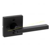 Kwikset Halifax Matte Black Privacy Lever