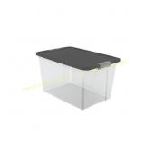 64-Qt Clear Latching Storage (2-pack)