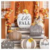 Farmhouse Thanksgiving porch signs (Set 6)