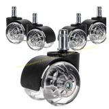 Yarlung 5 Office Chair Caster Wheels, 2"