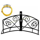 Gardenised Wall-Mount Hose Holder with Reel