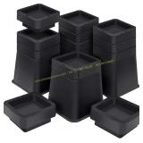 Bed Risers 6" Heavy Duty, 6,000 lb