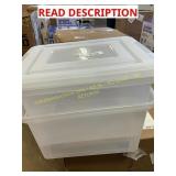 2ct Iris Storage Totes Unknown Size