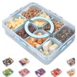 Snackle Box with Lid, Travel Charcuterie Box