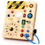 Busy Board Plus: 23 LED Lights for Toddlers