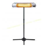 HeatMate 1000W Metal Patio Heater with Stand